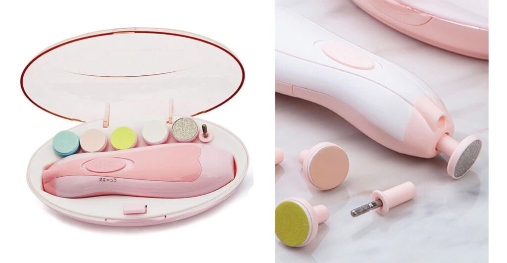 Lazusa Electrische Baby Nagelsetje