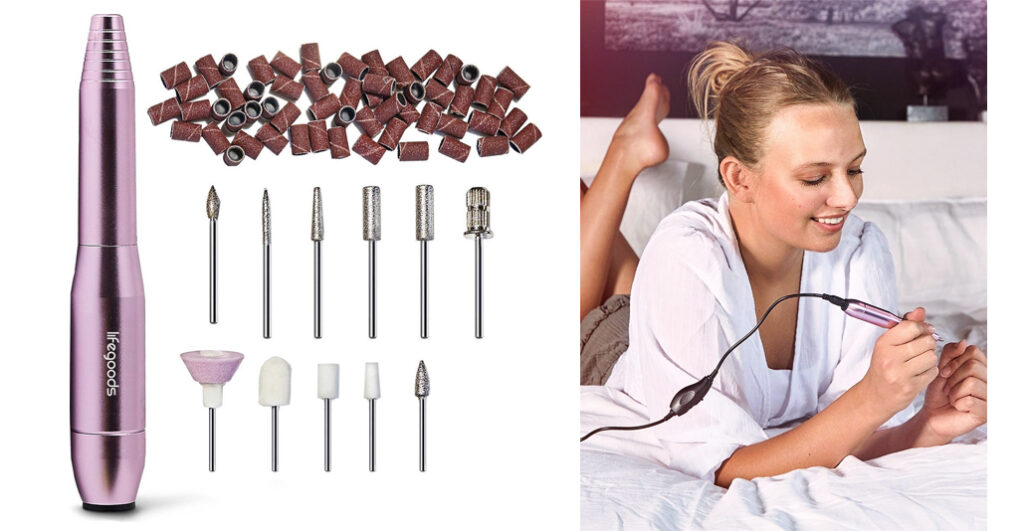 LifeGoods Elektrische Nagelvijl