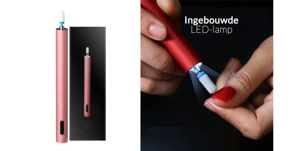 Nintai® EasyPro Roze - Elektrische Nagelvijl